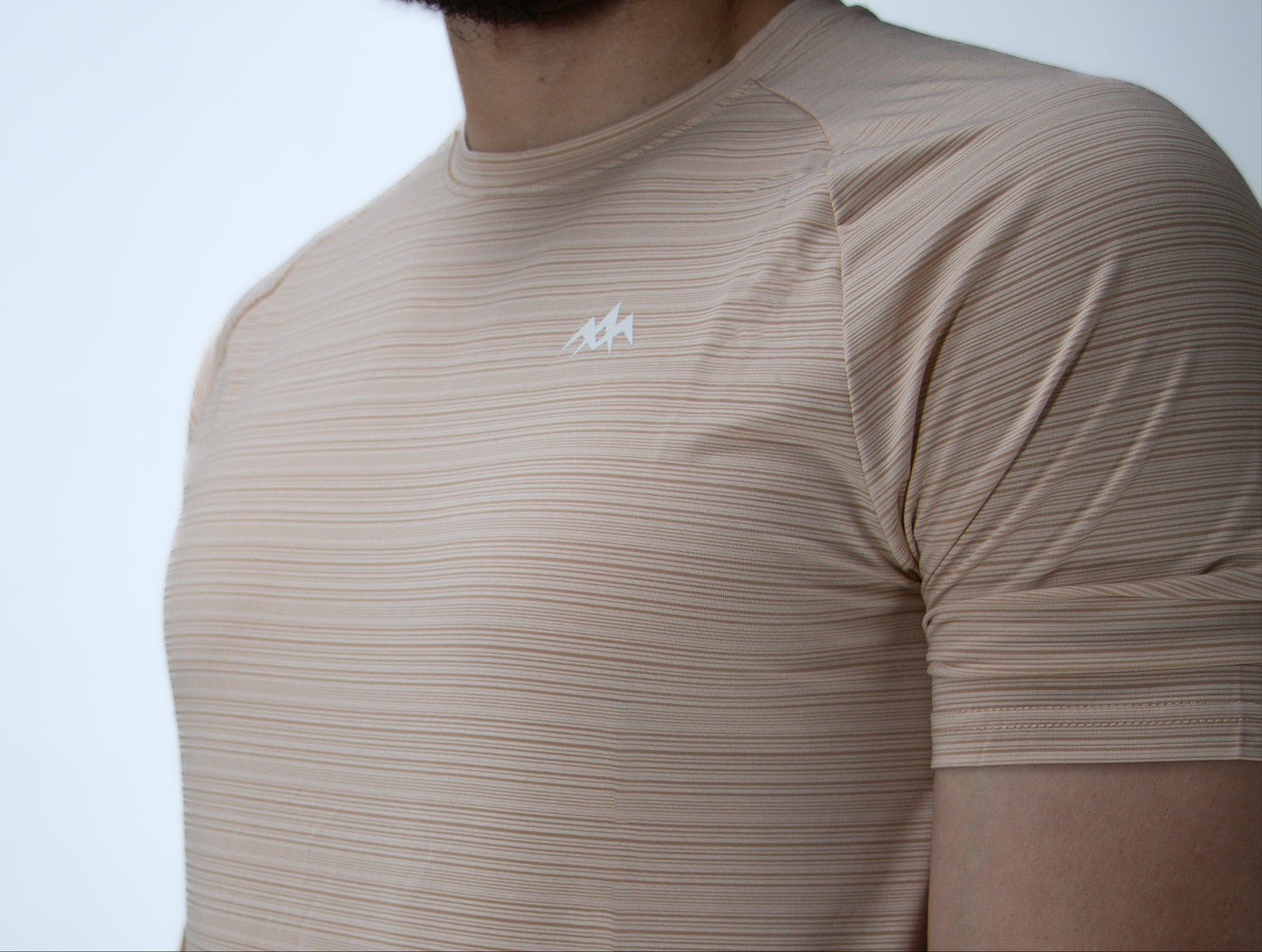 T-shirt à manches courtes beige