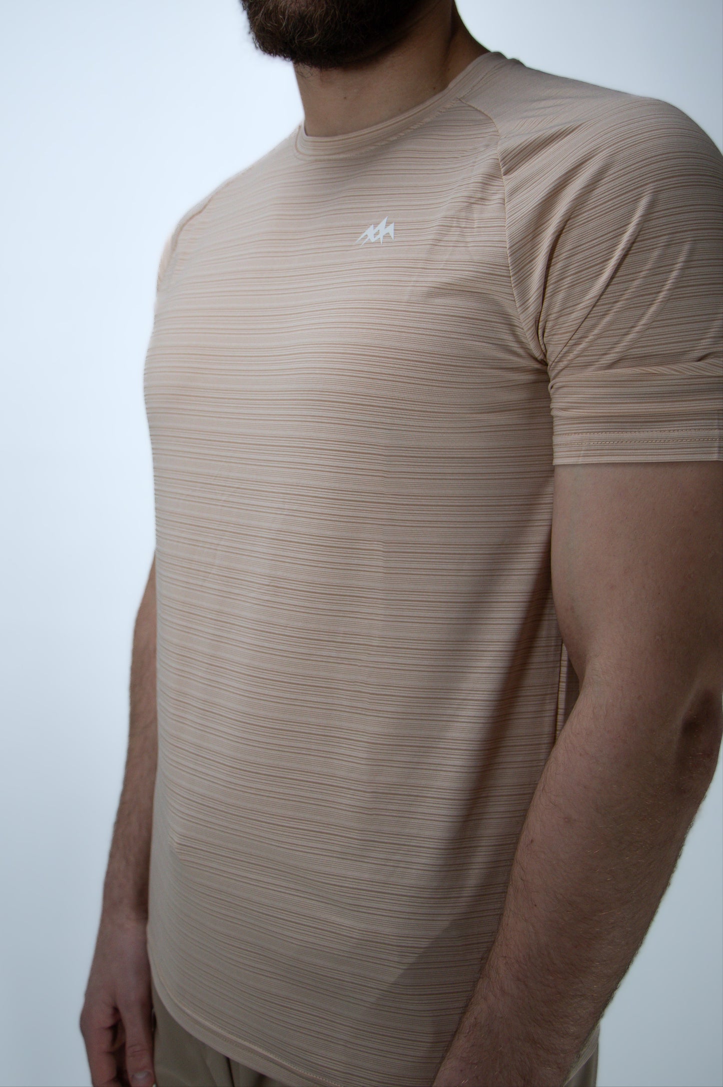 T-shirt à manches courtes beige