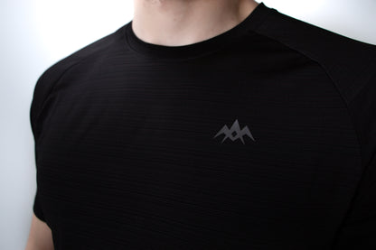 T-shirt à manches courtes noir
