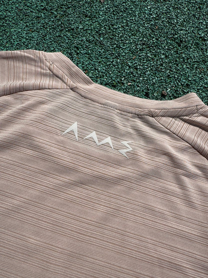 T-shirt à manches courtes beige