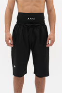 Short de Bain ÂME Cache Âwra — Noir Profond