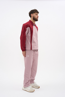"SAFAR" Pantalon — Bordeaux & Rose Sable
